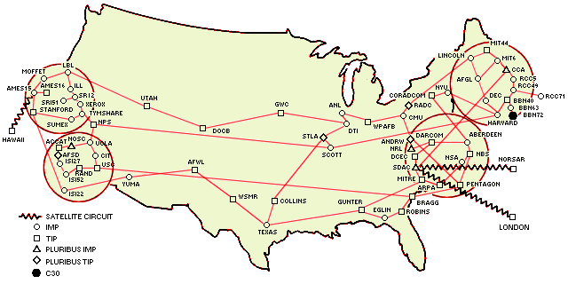 Компьютерной сети arpanet